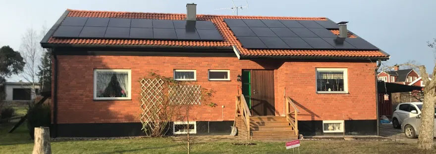 Installation av solceller i Sala – 9,7 kW